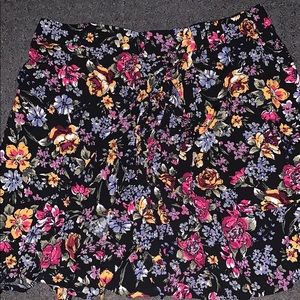 Target floral shorts